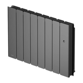 Radiateur électrique connecté 750W Beladoo Nativ Intuis - Bas - Anthracite