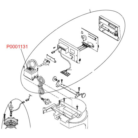 Transformateur  A5X/A6X SAV - Pour adoucisseur d'eau BWT