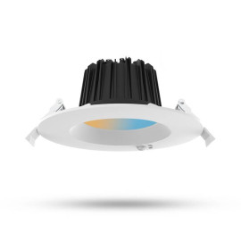 Spot LED CCT Miidex - 13/18W - Gradable 3000K/4000K/6500K - Détecteur IR - Blanc