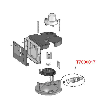 Kit évacuation égout P/MC350 - Pour adoucisseur d'eau BWT