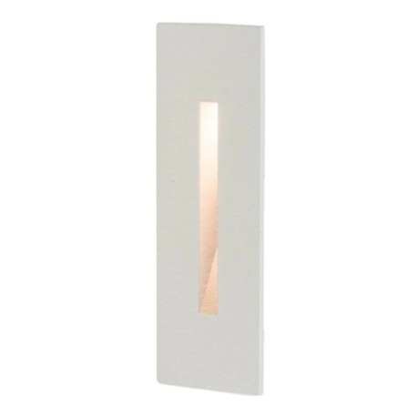 Applique LED murale NOTAPO - Encastré - Blanc mat - Aluminium - 2,2W - IP20 - Avec ampoule