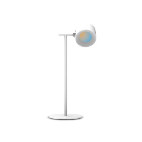 Lampe de bureau Sun Miidex - 2W CCT 3000/4000/6000K - Ronde - Blanc