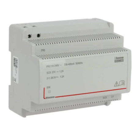 Alimentation modulaire Bticino - BUS SCS - 6 modules - 1,2A