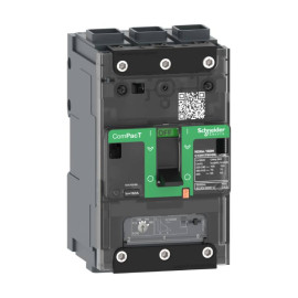 Disjoncteur ComPacT NSXmB Schneider Electric - TM-D 80A - 3P - 25kA - Borne à cosses