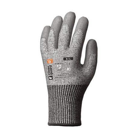 Gants anti-coupures Eurocut P500 Cover Guard - Pour milieux secs - Taille 9