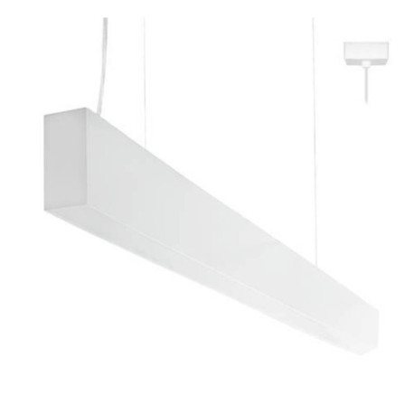 Suspension linéaire RODA P Indigo - Blanc mat - 18W - 3000K - Dimmable