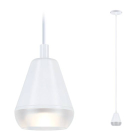 Suspension Luia Paulmann - 10W max - GU10 - Dimmable - Blanc/Satiné