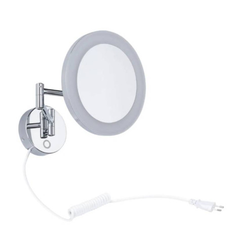 Miroir cosmétique LED Masua Paulmann - Rond - 4W max - 3CCT - IP44 - Chrome