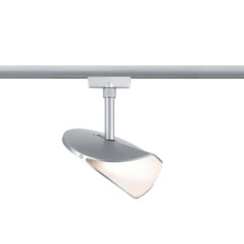 Spot LED sur rail Alejandro URail Paulmann - 10W - Dimmable - 3000K - Chrome mat