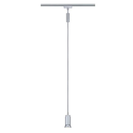 Suspension sur rail Runa URail Paulmann - GU10 - 10W - 230V - Dimmable - Chrome mat