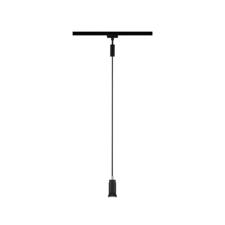 Suspension sur rail Runa URail Paulmann - GU10 - 10W - 230V - Dimmable - Noir