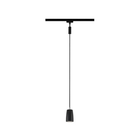 Suspension sur rail Cover URail Paulmann - GU10 - 10W - 230V - Dimmable - Noir