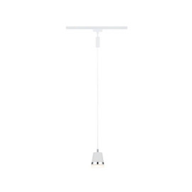 Suspension sur rail Cone URail Paulmann - GU10 - 10W - 230V - Dimmable - Blanc