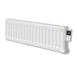 Radiateur Yali Digital Plus Finimétal - Plinthe - Fluide caloporteur - 2000W - Blanc