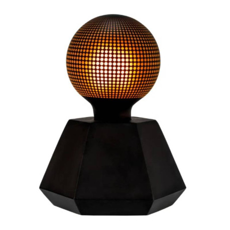 Lampe à poser Black Flare Pauleen - E27 - 2700K - 8Lm - Noire