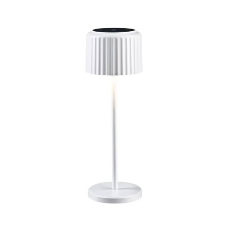 Lampe à poser solaire Else Paulmann - Tactile - 2700K - IP44 - Blanc - Dimmable