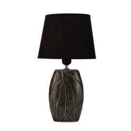 Lampe à poser Midnight Dream Pauleen - E27 - 20W - Noir/Gris