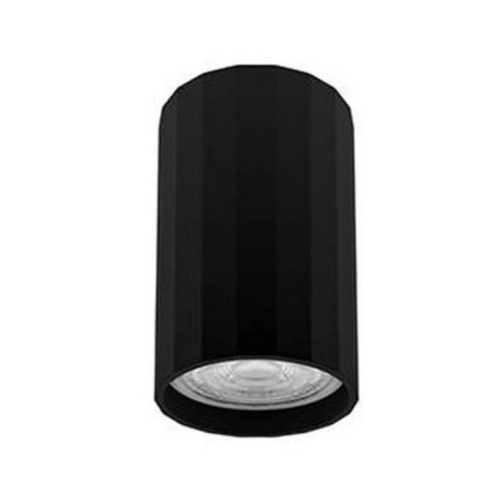 Plafonnier fixe OKTO Indigo - GU10 - Max.10W - PAR16 - Noir mat