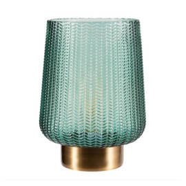 Lampe à poser Pretty Glamour Pauleen - E27 - 2700K - 40Lm - Turquoise/Laiton