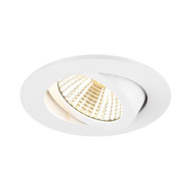 Spot encastré New Tria 68 SLV - 8.3W - 3000K - Dimmable - Blanc