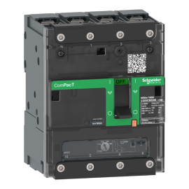 Disjoncteur ComPacT NSXmF Schneider Electric - TM-D 100A - 4P - 36kA - Borne à cosses