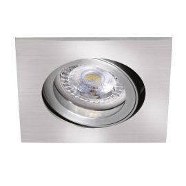 Spot LED encastré basculant TIPO Aric - Carré - 6W - 3000K - IP20 - Aluminium