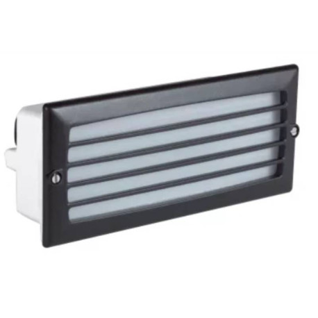 Spot encastré mural 300G Aric - Culot E27 - Max.40W - IP54 - Noir