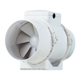 Ventilateur de conduit In Line XS 100 - 33W - 190m3/h - 36dB - Blanc