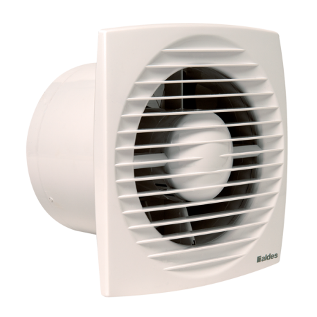 Extracteur DESIGN 100 - 5,6W - 70m3/h - 26dB - Blanc