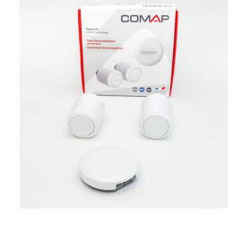 Kit démarrage 2 têtes connectées M30 + adaptateur M28 + clip + passerelle Smart Home  Comap