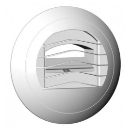 Bouche d'extraction autoréglable S&P - 45 m3/h - Avec manchette à joint Ø125mm