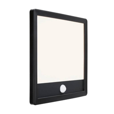 Panneau LED extérieur Lamina Backlight Paulmann - Carré - Détecteur IR - 14,5W - 3000K- IP44 - Noir