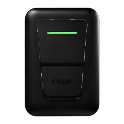 Borne de recharge Witty One Hager - 1x7kW - 1xT2S - IP54