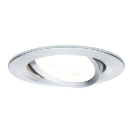 Spot encastré LED 3-Step-Dim Nova Paulmann - 6,5W - 2700K - GU10 - Alu tourné