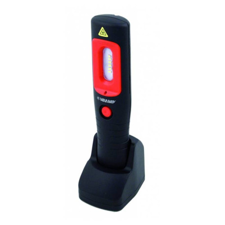 Baladeuse LED rechargeable Velamp - Multifonction - Antichoc - 300Lm