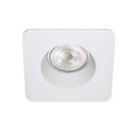 Spot LED encastré fixe IPHO 82 SD Indigo - Carré - 9W - 3000K - IP65 - Blanc - Dimmable