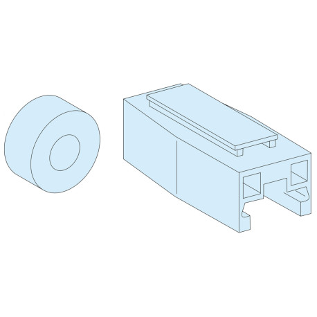 Jeu de barres de fond liaisons Linergy Schneider Electric - 4P - 200A