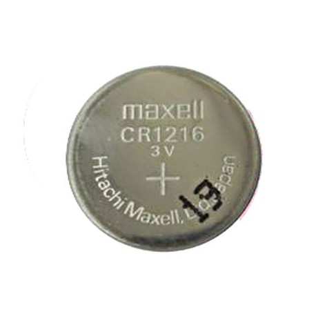 Maxell Pile Bouton Au Lithium Piles Cr1220 3V Pack 5 Multicolore