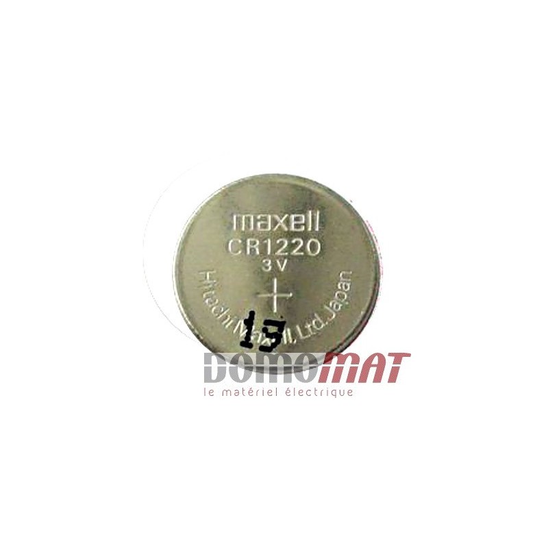 Panasonic pile bouton au lithium 3 v (cR 1220 p - 1 pièce