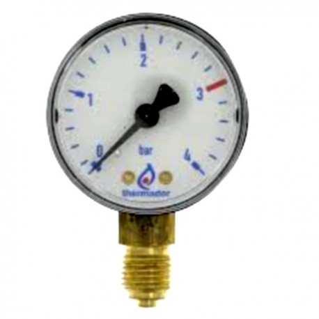 Thermador - Thermomètres - Thermomètre à plongeur 0 à 120°C cadran Ø100  longueur 200mm : : Commerce, Industrie et Science