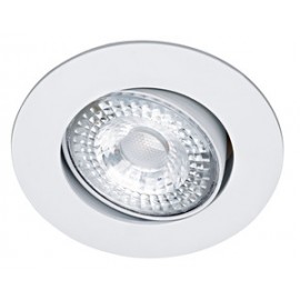 Spot encastré basculant LED MI5 - 5.5W - 4000K - 520lm - Rond - Non dimmable - Blanc