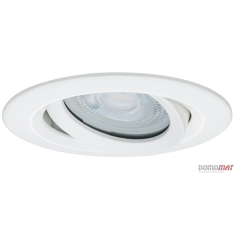 Spot LED plafond orientable dimmable blanc chaud 2700°K
