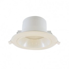 Spot encastré Downlight LED - 15W - Ø150mm - 3000°K - 1500Lm - Blanc