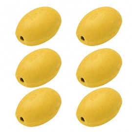 Lot de 6 savons rotatifs - Citron - Recharge à écrou