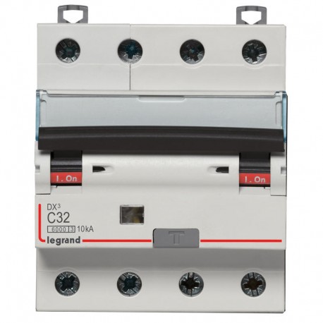 Disjoncteur LEGRAND DX3 1P C20 6000A/10KA