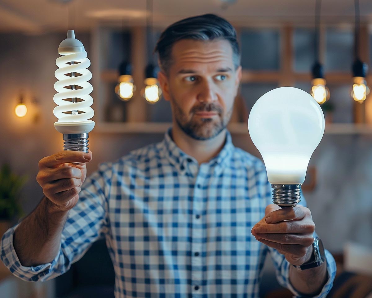 LED VS Fluocompacte : comparaison pour choisir vos ampoules