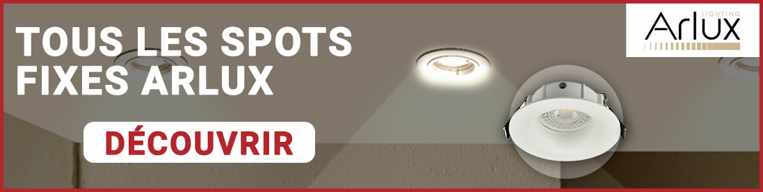 Lot de 2 spots LED encastrables ronds Ø 8,5 cm orientables à intensité  variable Noir mat 5,5 W
