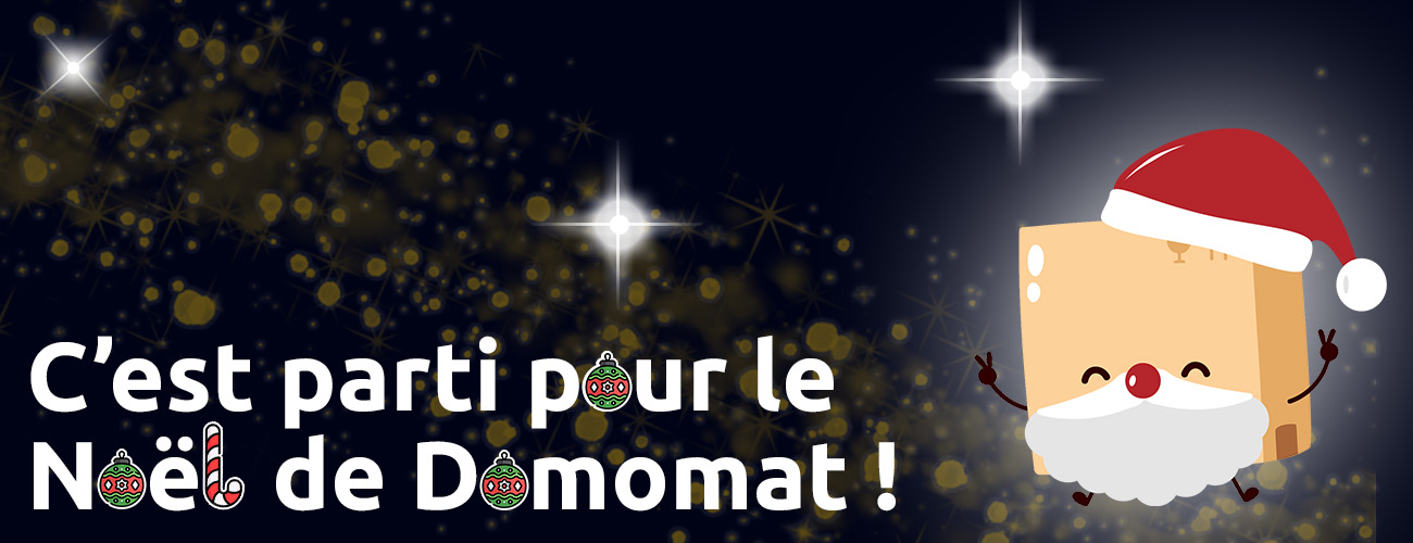 Découvrez les offres spéciales Noël de Domomat !